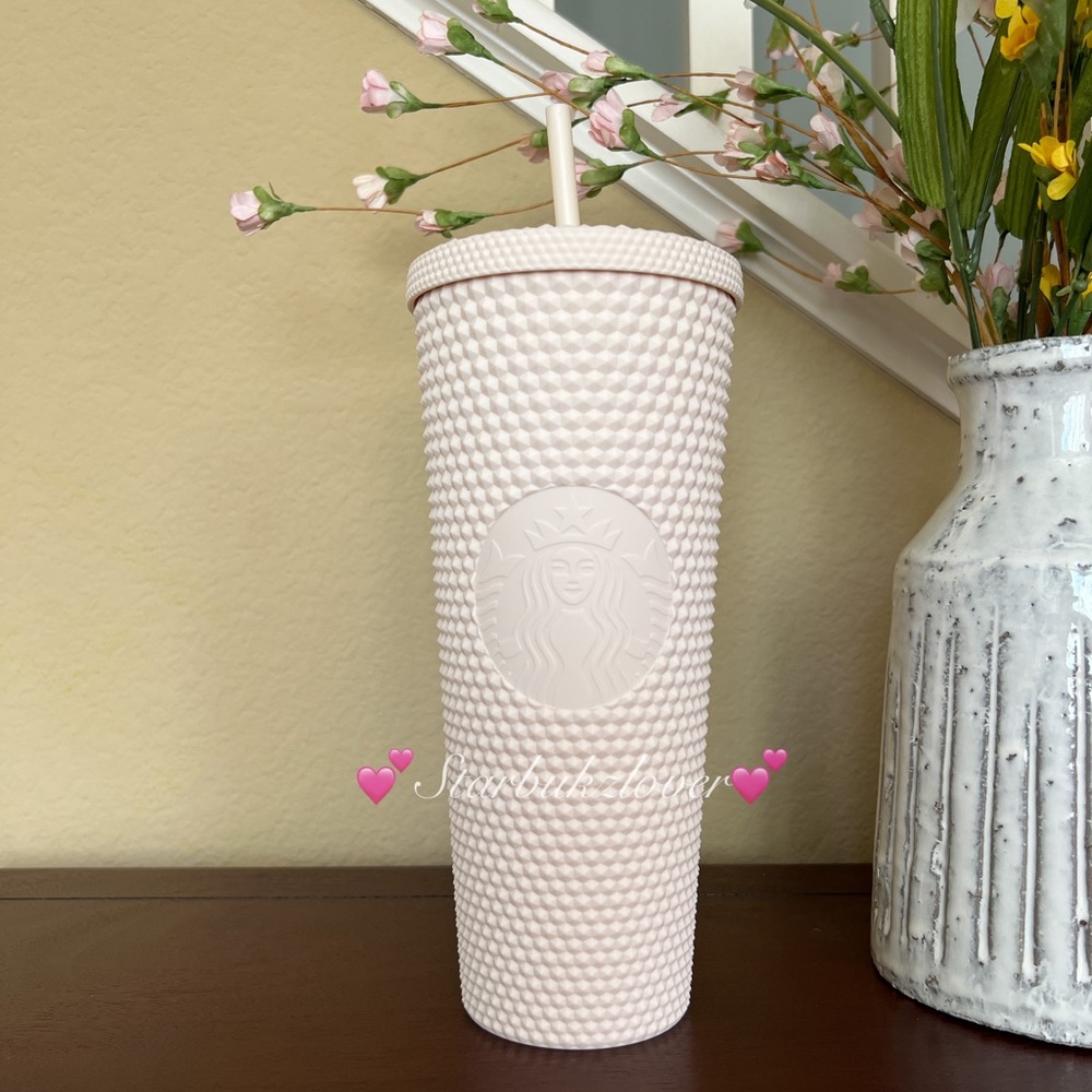 Starbucks China 2022 Matte White Studded Tumbler